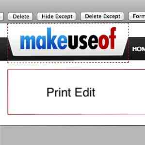 Supprimer les éléments de page inutiles avant d'imprimer avec Print Edit [Firefox]